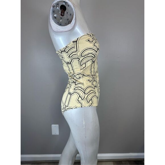 NWT Johanna Ortiz Western Edge Strapless One-Piece Swimsuit Size S $450 - Picture 8 of 10